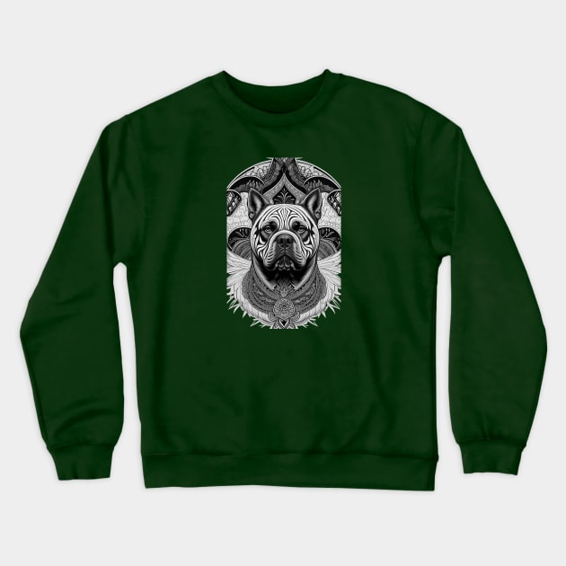 American bully fearless Crewneck Sweatshirt by DigiArtFusion